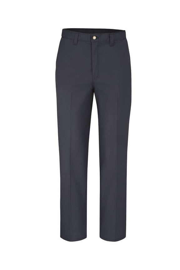 LP70 Premium Industrial Flat Front Comfort Waist Pants - Dark Navy - 32I - 40W