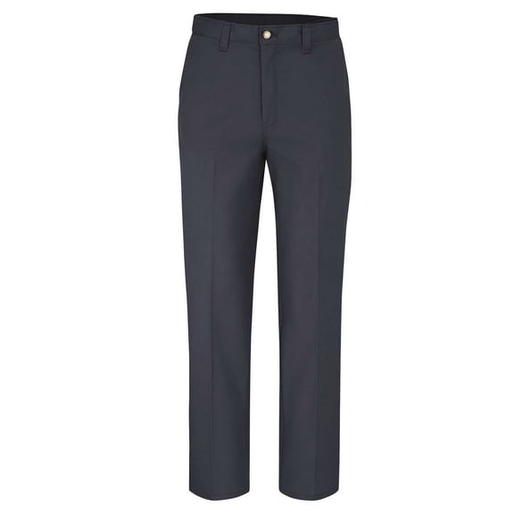 Dickies LP70EXT Premium Industrial Flat Front Comfort Waist Pants - Extended Sizes - Dark Navy - 37 Unhemmed - 46W