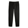 thumbnail image 1 of Dickies LP92ODD Industrial Flat Front Pants - Odd Sizes - Black - 37 Unhemmed - 29W, 1 of 1