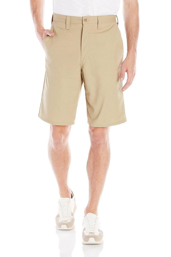 LR30ODD 11" Industrial Flat Front Shorts - Odd Sizes - Desert Sand - 33W