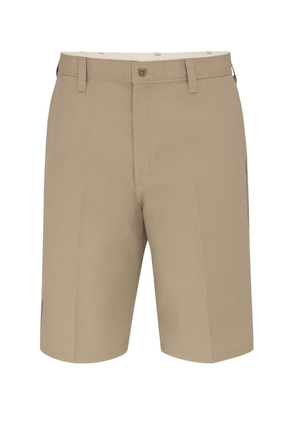 LR30ODD 11" Industrial Flat Front Shorts - Odd Sizes - Desert Sand - 33W