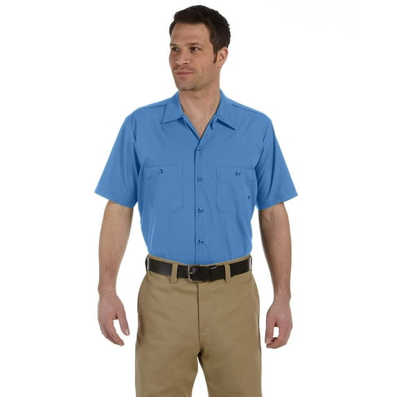 Dickies LS535 Men's 4.25 oz. Industrial Short-Sleeve Work Shirt