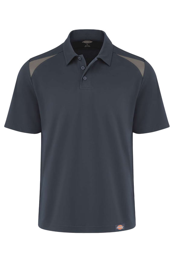 LS66 Team Performance Short Sleeve Work Shirt - Dark Navy/ Smoke - 2XL