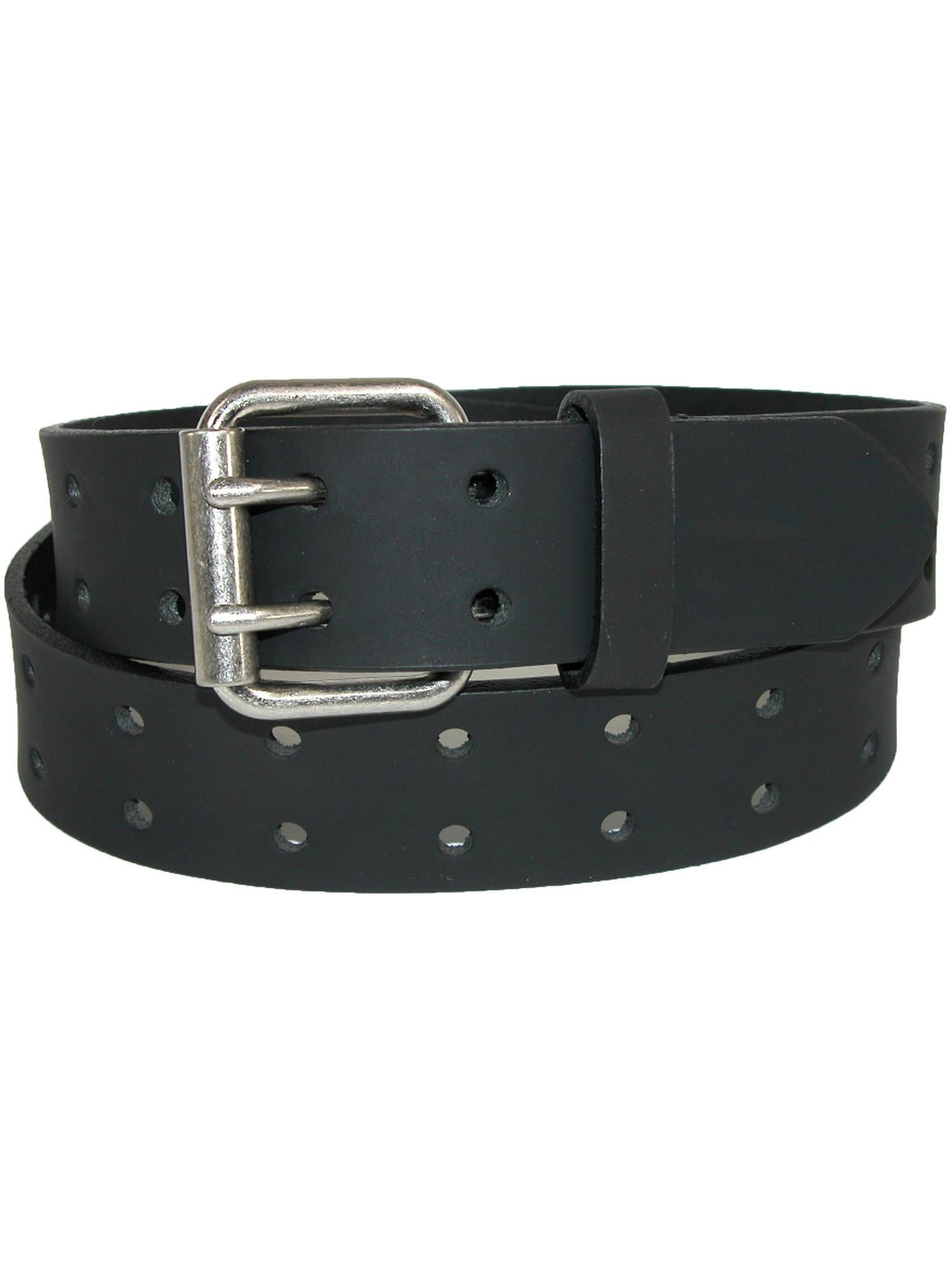 Dickies Leather Two Hole Double Prong Bridle Belt (Men)