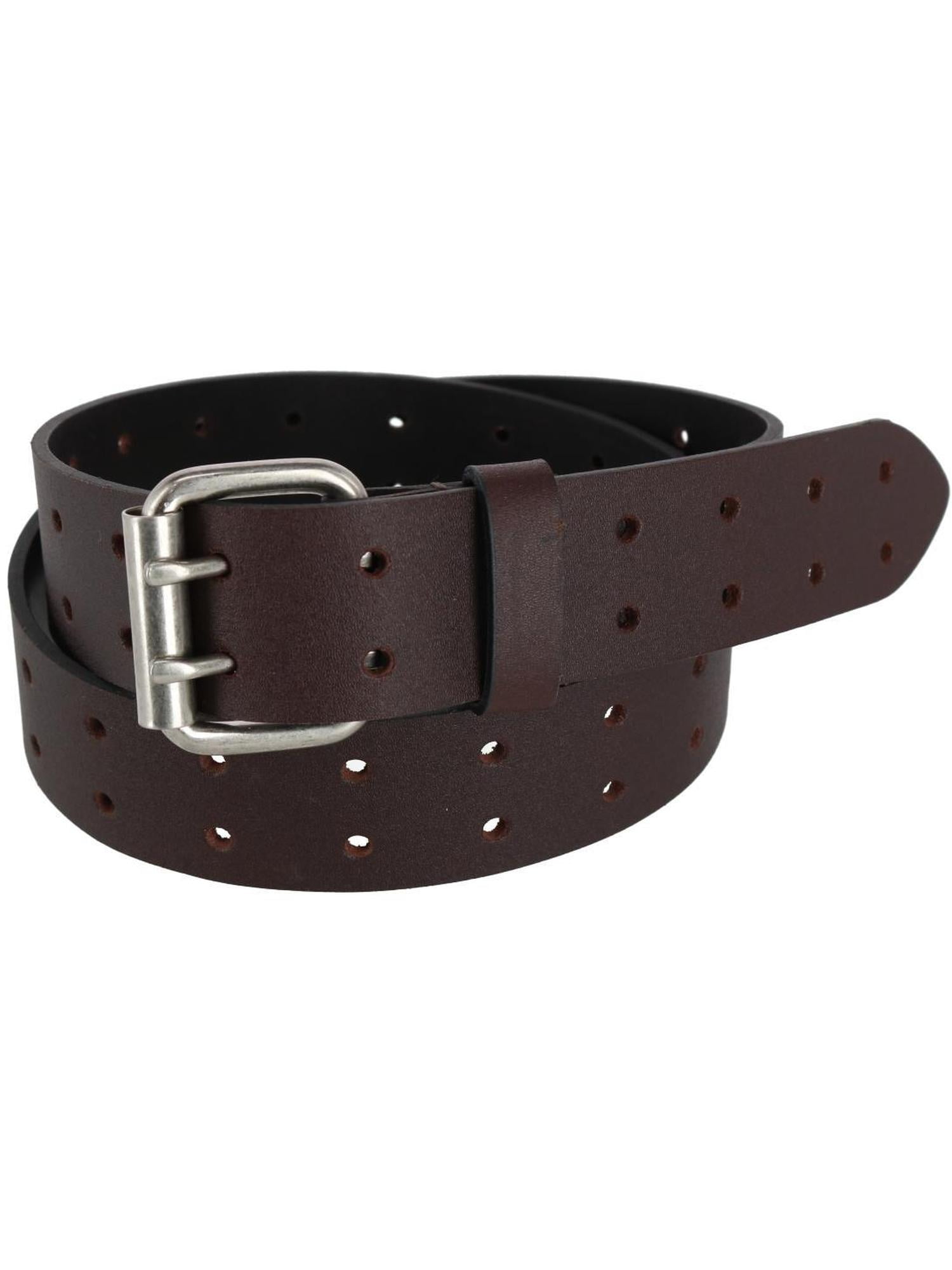 Dickies Leather Two Hole Double Prong Bridle Belt (Men) - Walmart.com