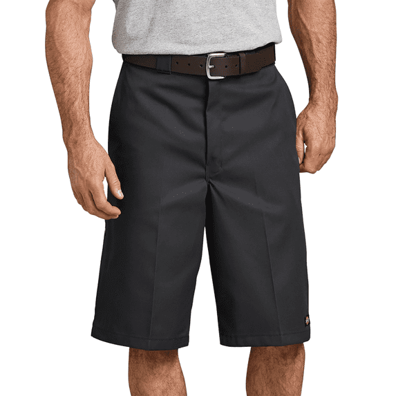 Dickies Loose Fit Multi Pocket Polyester, Work Shorts (Men's 36)