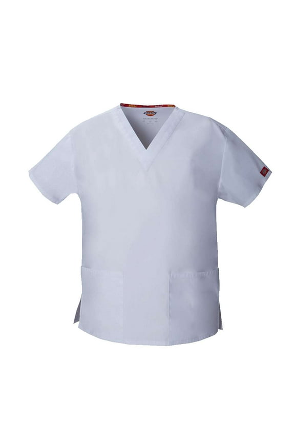 Medical 86706 Women's Missy V-Neck Top - White - 2XL