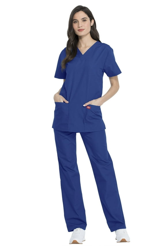 Men & Women Top and Pant Medical Scrubs Set DKP520C