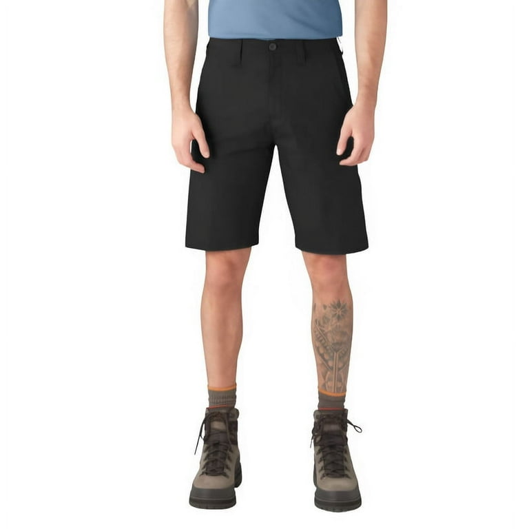 Dickies Men s 11 Cooling Utility Work Shorts Black 38 Walmart