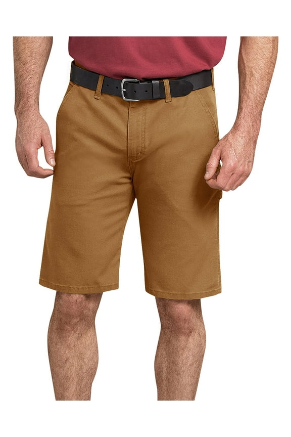 Men's 11" Duck Carpenter Work Shorts Brown 40