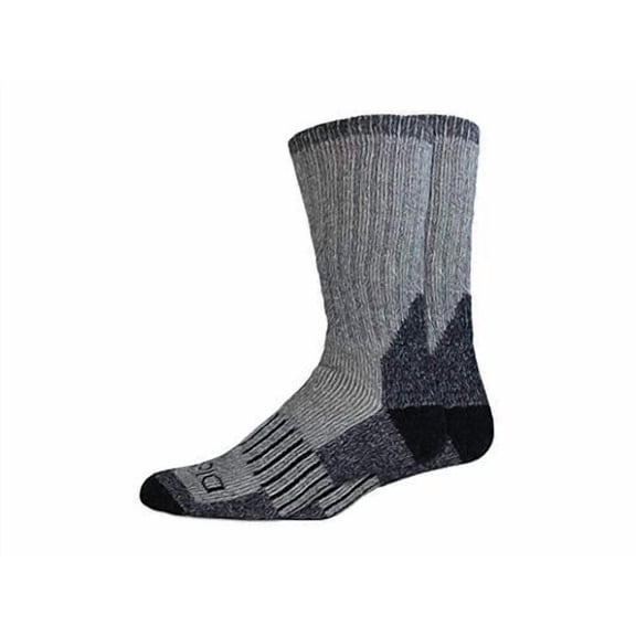Dickies Men's 2-Pack Heavy Weight Wool Blend Thermal Crew Socks,, Blue, Size 6.0