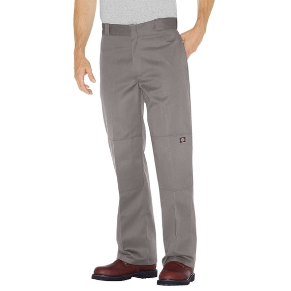 Dickies Men's 85283 Loose Fit Double Knee Cell Phone Pocket Work Pants SV 42X32