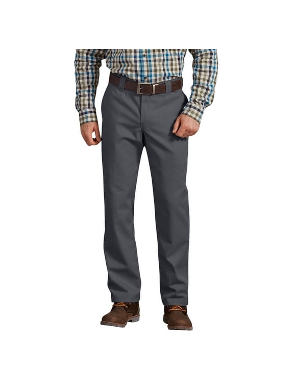 Men's Active Waist Regular Fit Pants, Charcoal Gray, 30 x 32
