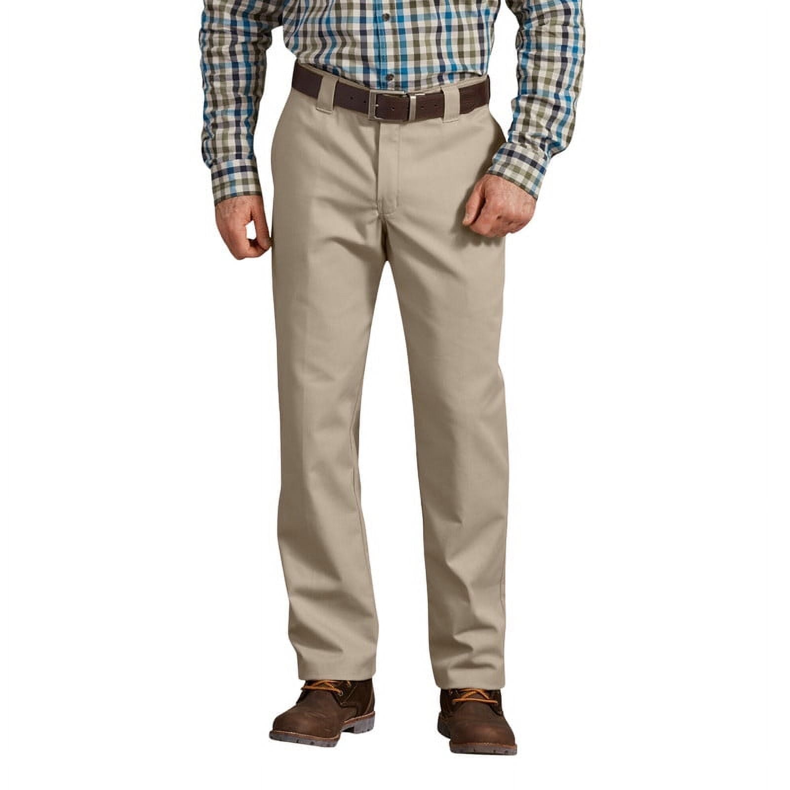 Dickies Men's Relaxed Fit Twill Comfort Waist Pant - Desert Sand, 40x32