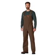 Dickies Men's Classic Bib Overalls, Rinsed Timber Brown, 36X30