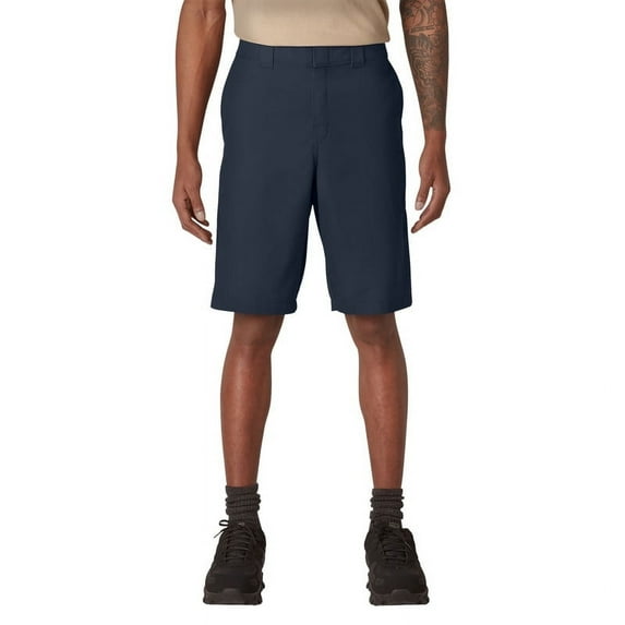 Dickies Men's Cooling Active Waist Shorts, 11", Lightweight Moisture-Wicking Work Shorts with Flexible Waistband and Durable Fabric