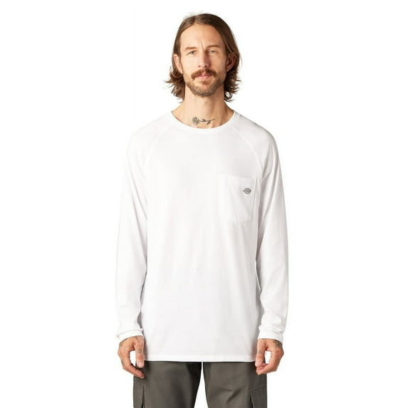 Dickies Men's Cooling Long Sleeve Pocket T-Shirt