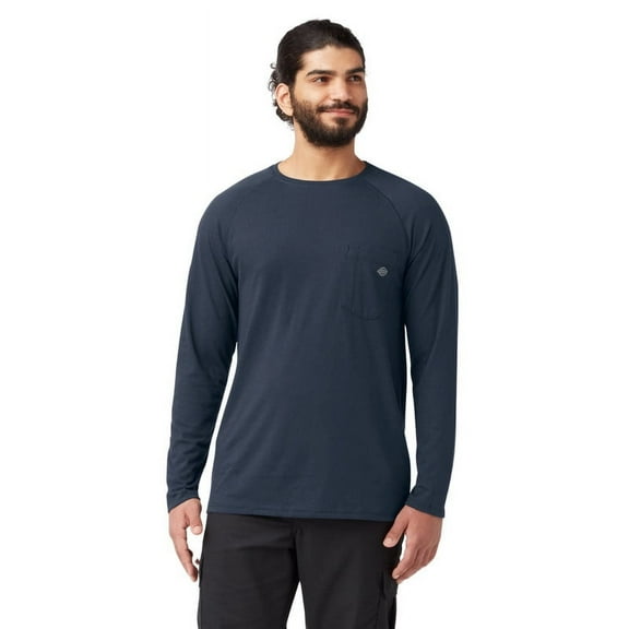 Dickies Men's Cooling Long Sleeve Pocket T-Shirt