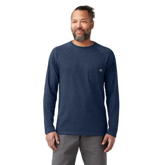 Dickies Men's Cooling Long Sleeve Pocket T-Shirt