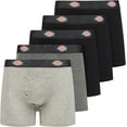 thumbnail image 1 of Dickies Men's Cotton Boxer Briefs – 5-Pack, Ultimate Comfort & Durability for All-Day Wear, 1 of 7