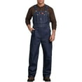 thumbnail image 1 of Dickies Men's Coverall Bib Overall Workwear Cotton Denim Adjustable Strap 83294, Indigo Blue, 40X30, 1 of 1