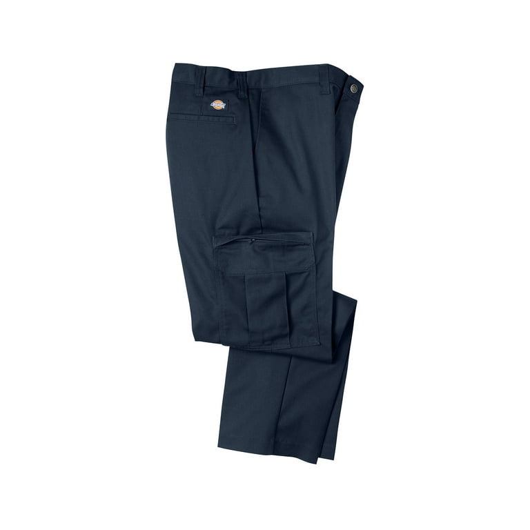Dickies Men's Dark Navy Premium Industrial Cargo Pant Blue, 32-34
