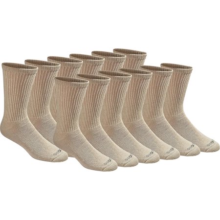 Dickies Men's Dri-tech Moisture Control Crew Socks Multipack