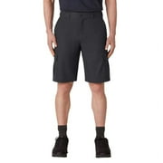 Dickies Men's FLEX Cooling Active Waist Regular Fit Cargo Shorts, 11", Black, 30