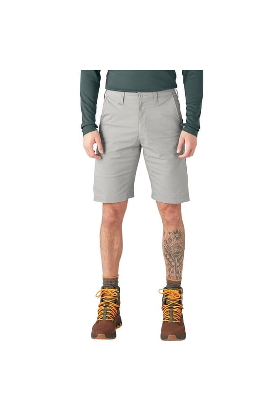 Men's FLEX Cooling Regular Fit Utility Shorts 11" Durable Work Shorts with Stretch Fabric Breathable Comfort for Work or Casual Wear