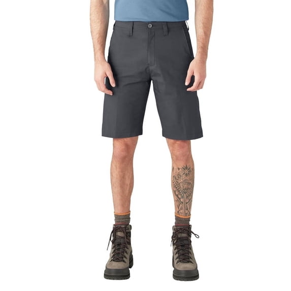 Dickies Men's FLEX Cooling Regular Fit Utility Shorts 11", Charcoal Gray, 44