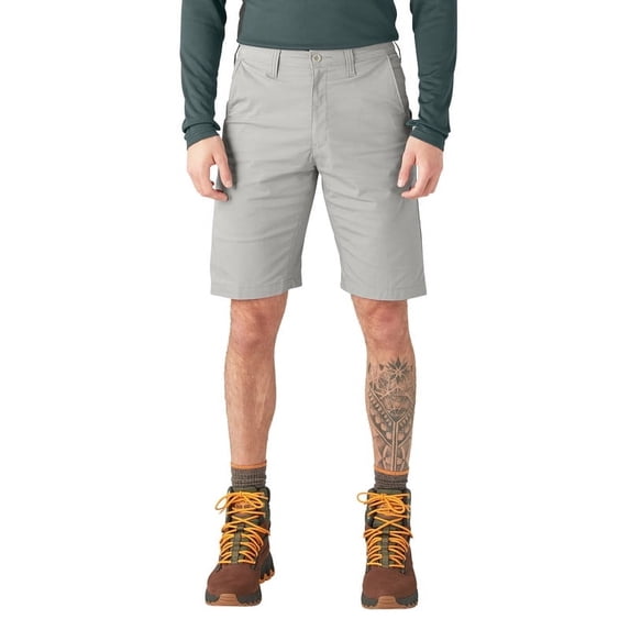 Dickies Men's FLEX Cooling Regular Fit Utility Shorts 11", Nickel, 38