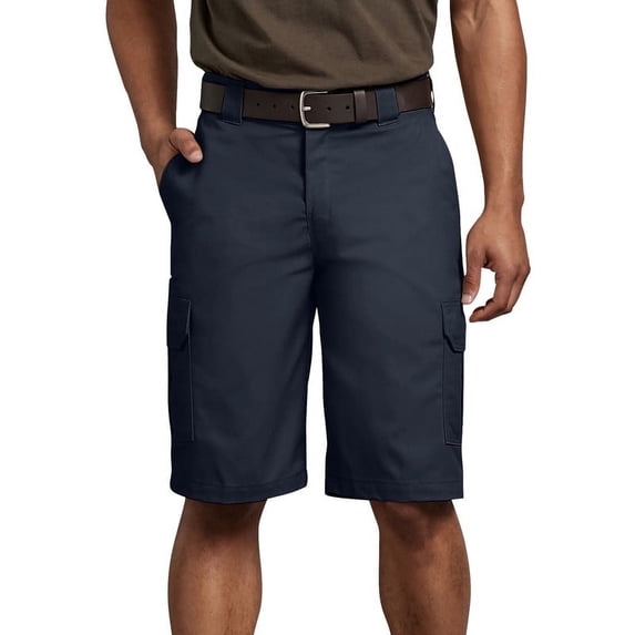 Dickies Men's FLEX Regular Fit Cargo Shorts, 11", Dark Navy, 32