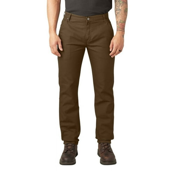 Dickies Men's FLEX Regular Fit Duck Carpenter Pants with Durable Stretch Fabric, Utility Pockets, and Reinforced Knees for Workwear