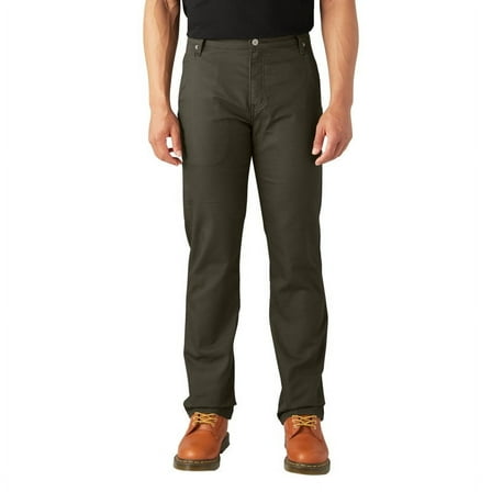 Dickies Men's FLEX Regular Fit Duck Carpenter Pants with Durable Stretch Fabric, Utility Pockets, and Reinforced Knees for Workwear