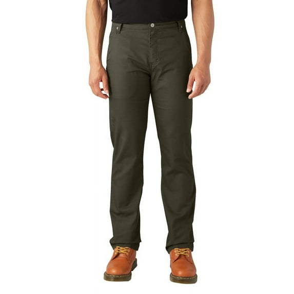 Dickies Men's FLEX Regular Fit Duck Carpenter Pants with Durable Stretch Fabric, Utility Pockets, and Reinforced Knees for Workwear
