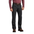 thumbnail image 1 of Dickies Men's FLEX Regular Fit Duck Double Knee Pants, Stonewashed Black, 38X34, 1 of 5