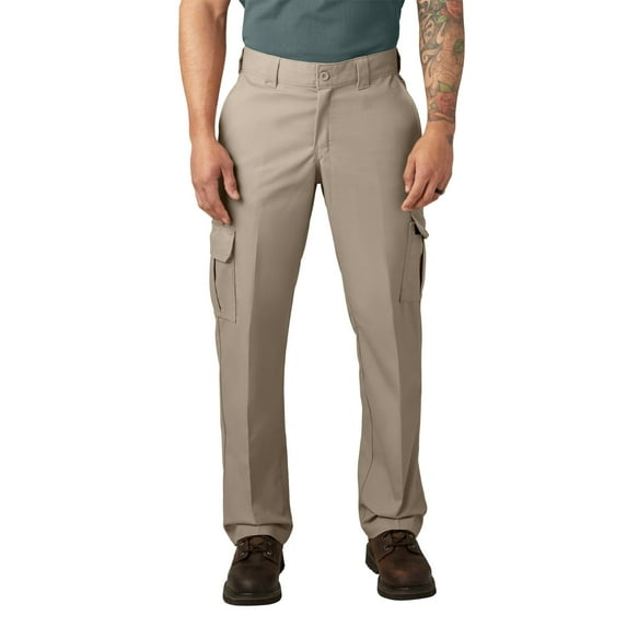 Dickies Men's FLEX Relaxed Fit Cargo Pants – Durable Stretch Workwear with Multiple Pockets, Comfortable Cotton Blend for All-Day Mobility