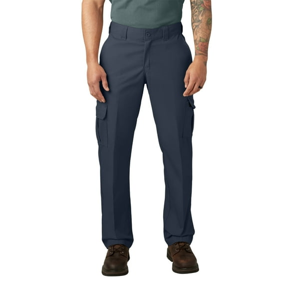 Dickies Men's FLEX Relaxed Fit Cargo Pants – Durable Stretch Workwear with Multiple Pockets, Comfortable Cotton Blend for All-Day Mobility