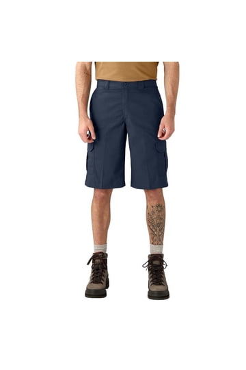 Dickies Mens Work Shorts in Mens Workwear | Blue - Walmart.com