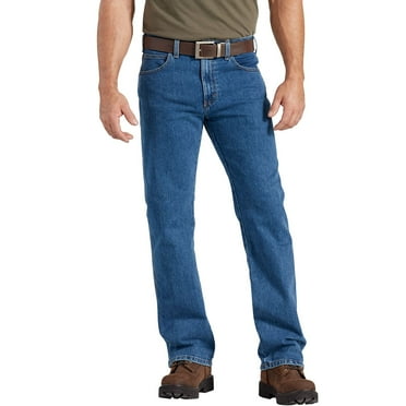 Dickies Men's FLEX Relaxed Fit Carpenter Jeans, Stonewashed Indigo Blue, 44W x 32L