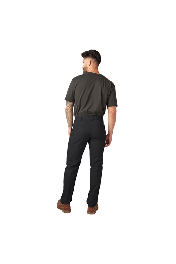 Men's FLEX Slim Fit Tapered Leg Work Pants – Durable, Wrinkle-Resistant, Multi-Use Pocket Design for All-Day Comfort