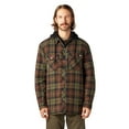 thumbnail image 1 of Dickies Men's Flannel Hooded Shirt Jacket | Warm Quilted Lining, Soft Brushed Fabric, Durable Snap Front, Everyday Workwear Comfort, 1 of 5