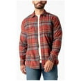 thumbnail image 1 of Dickies Men's Flex Plaid Print Long Sleeve Button-Down Flannel Work Shirt - WL650A2Q Medium, 1 of 2