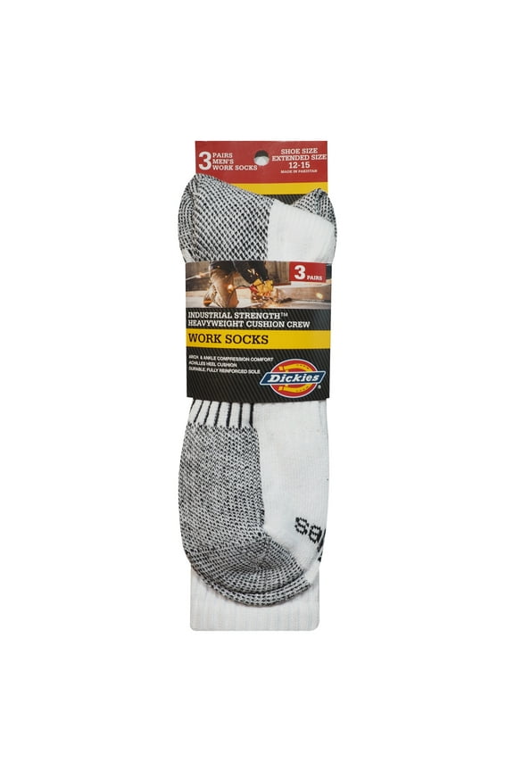 Men's Heavyweight Crew Sock, 3 Pack Genuine