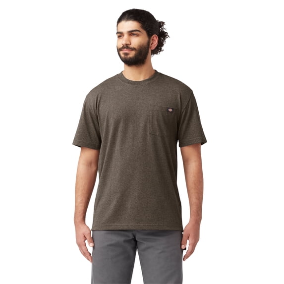 Dickies Men's Heavyweight Heathered Short Sleeve Pocket T-Shirt