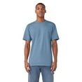 thumbnail image 1 of Dickies Men's Heavyweight Heathered Short Sleeve Pocket T-Shirt, Coronet Blue Heather, S, 1 of 3