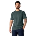 thumbnail image 1 of Dickies Men's Heavyweight Heathered Short Sleeve Pocket T-Shirt, Mallard Green Single Dye, 4XT, 1 of 3