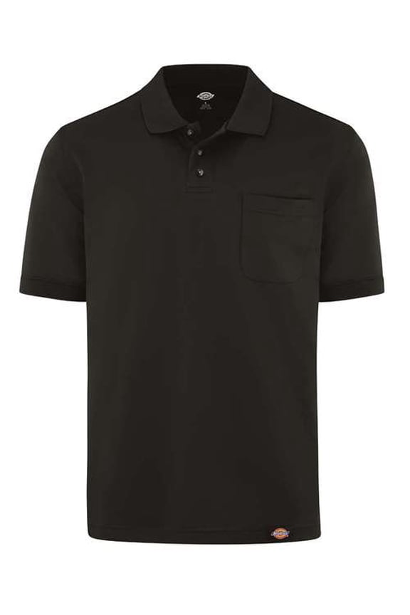 men's horn buttons industrial polo shirt, style ls404