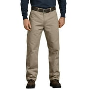 DICKIES Men’s Relaxed Fit Heavyweight Duck Carpenter Pants – Durable Canvas Workwear with Hammer Loop & Utility Pockets