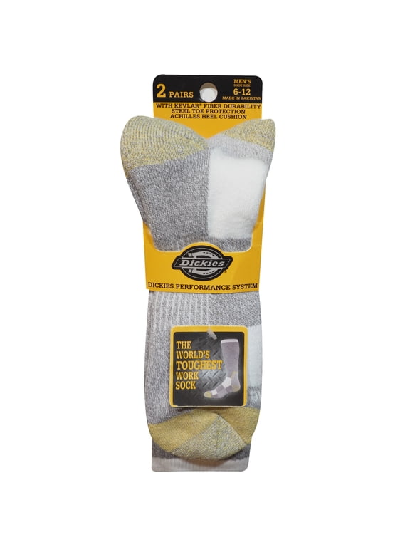 Men's Kevlar Crew Sock, 2 Pack
